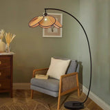 Flower Rattan LED Floor Stand Light Lamp