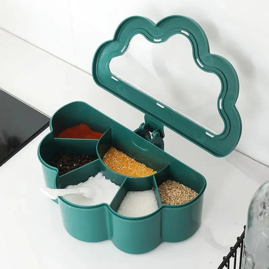 6 in 1 Seasoning Spices Storage Kitchen Accessories Box Set