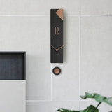 Wall Clock with Large Pendulum Nordic Modern Decoration