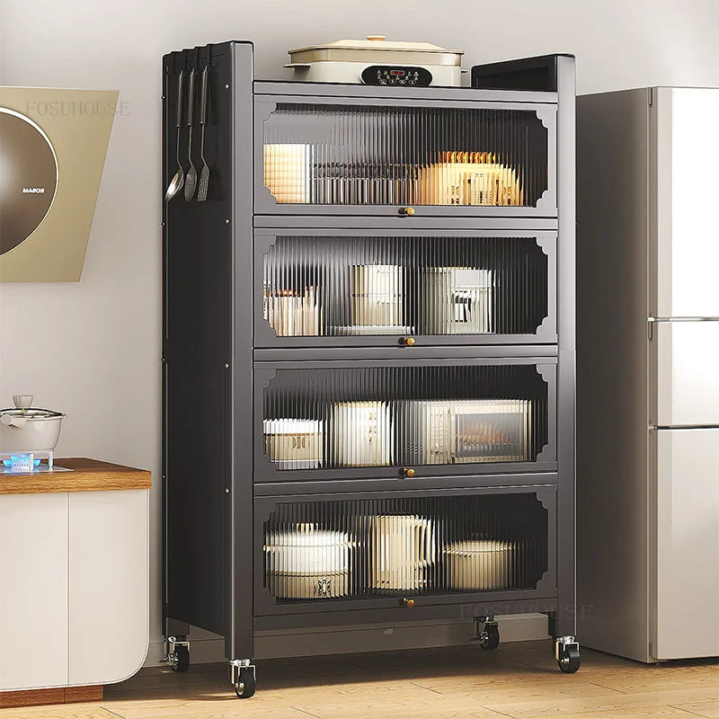 Multifunctional Multi-Layer Storage Cabinet