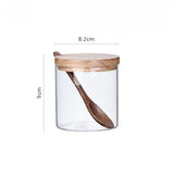 Clear Glass Jars For Condiments, Seasonings