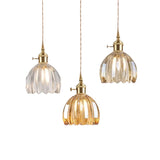 Modern Glass LED Pendant Switch Hanging Lamp