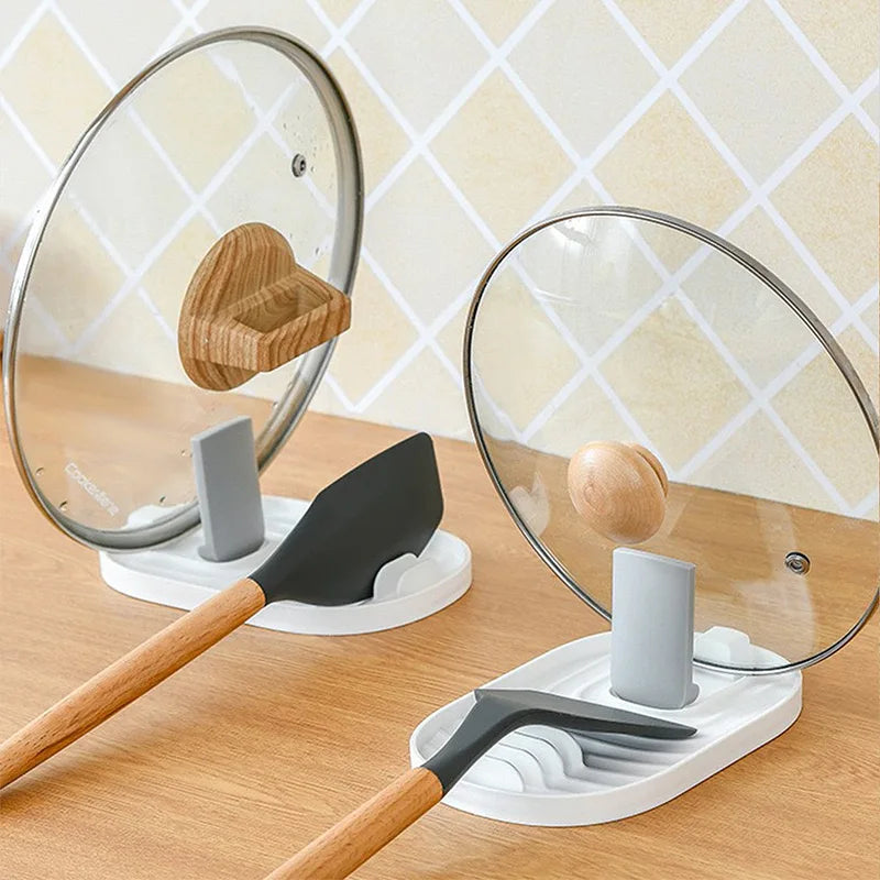 Multifunctional Utensils Foldable Style Lid Shovel Pot Holder