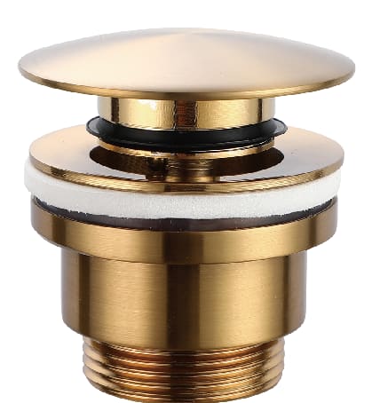 Válvula Click-Clack Pvd Oro Cepillado