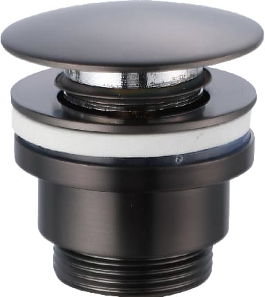 Válvula Click-Clack Pvd Black Gun Metal