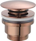Válvula Click-Clack Pvd Oro Rosa Cepillado