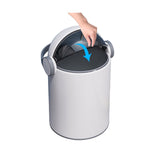 10L Sliding Lid Bathroom Trash Can