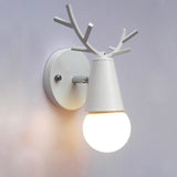 Minimalist Without Shade Wooden Wall Lamp