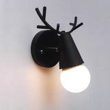 Minimalist Without Shade Wooden Wall Lamp