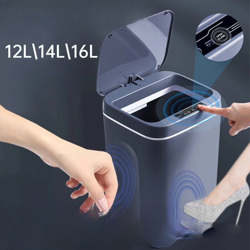 Automatic Multifunction Electric Touch Smart Trash Can