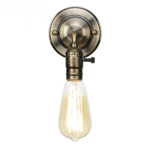 Vintage Pull Chain Switch Scones Wall Lamp