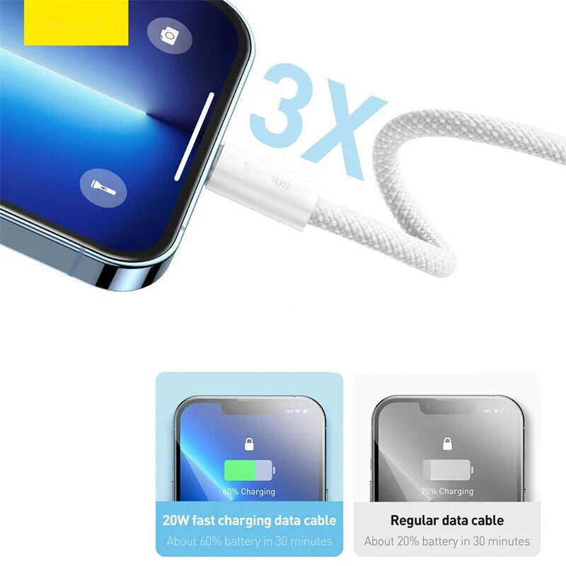 Baseus PD USB Cable Fast Charging Type C Cable
