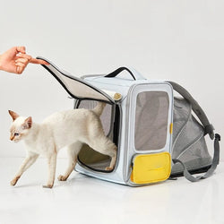 Breathable and Expandable Large Space Pet Backpack