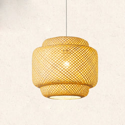 Chinese Style Handmade Bamboo Pendant Light