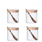 Clear Glass Jars For Condiments, Seasonings