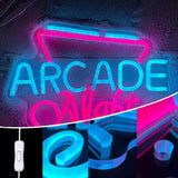 Custom Neon Sign Arcade LED Lights Pac-Man Game