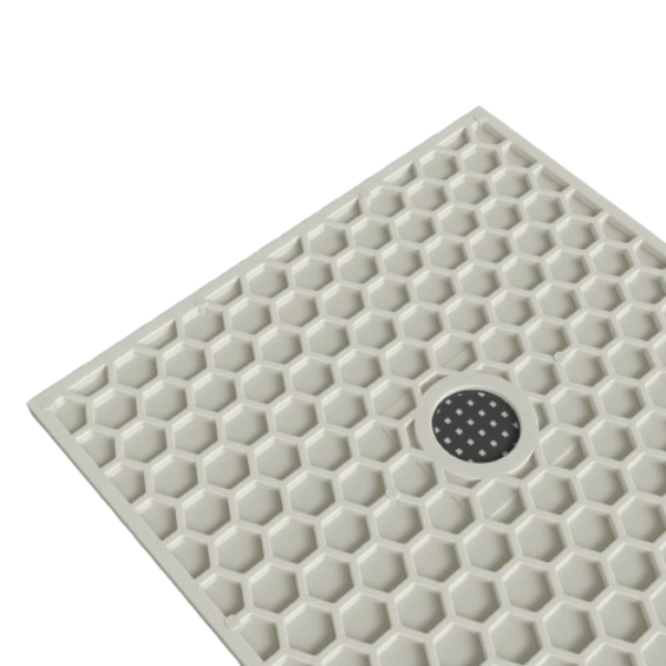 Plato de Ducha Resina Fibra de Vidrio HexaCore