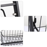 Double Layer Kitchen Organizer Rack Condiment Holder