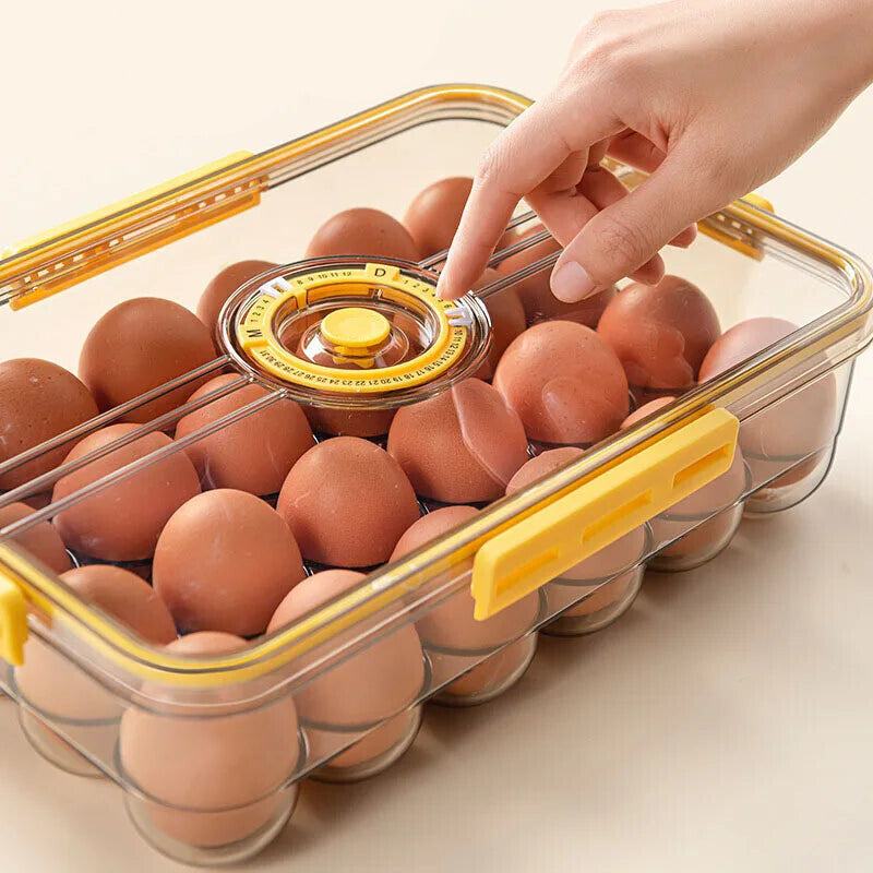 Egg Sealing Storage Box with Timer
