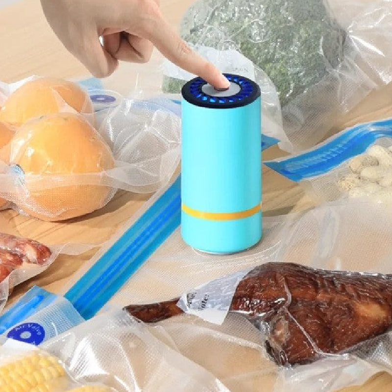 Electric Handheld Vacuum Sealer Pump, USB Rechargeable