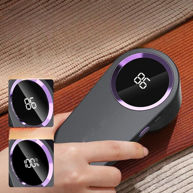 Electric Lint Remover with Smart LED Digital Display