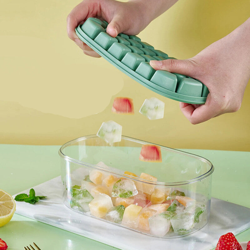 Flexible Ice Ball Mold With Tray