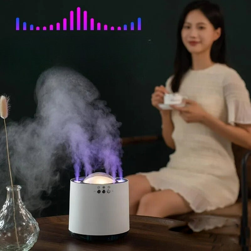 Home Air Humidifier Colorful LED Purifier Ambient Light