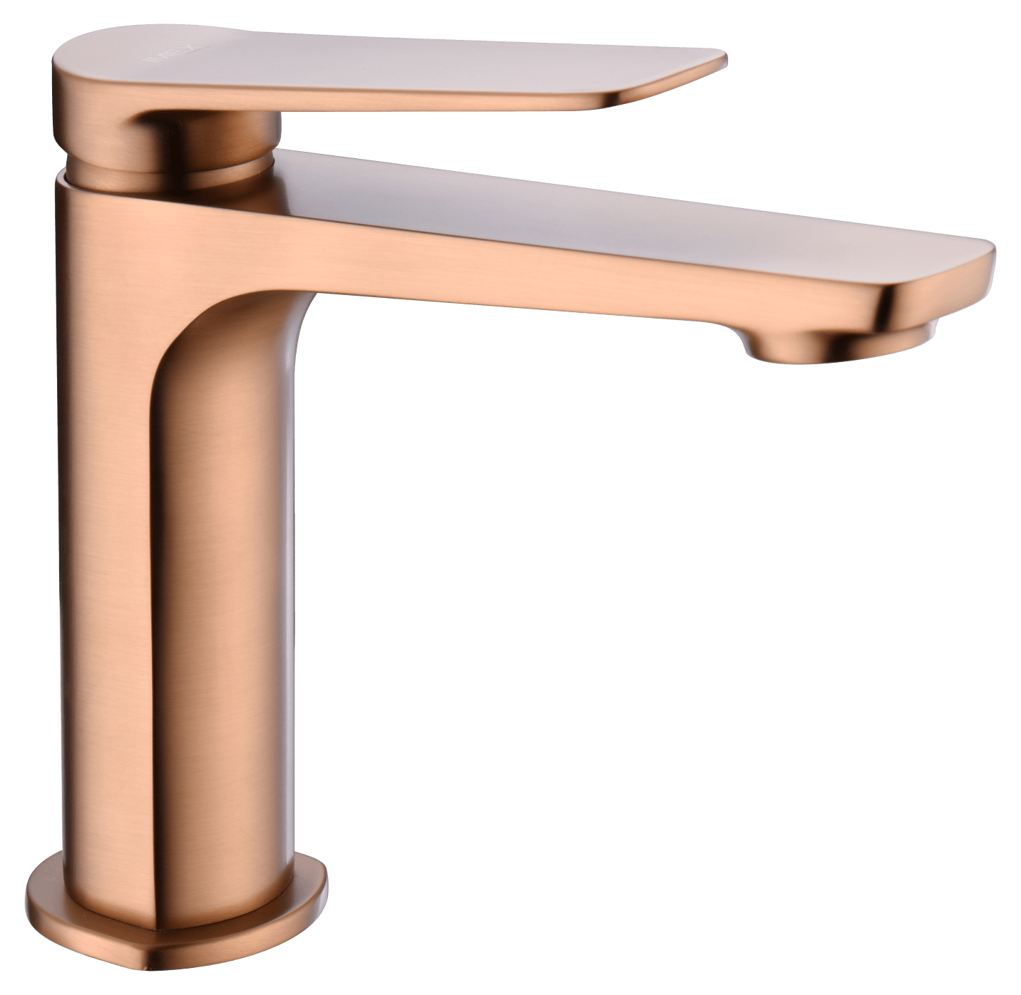 Monomando Lavabo Nápoles Oro Rosa Cepillado