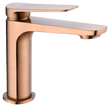 Monomando Lavabo Nápoles Oro Rosa Cepillado