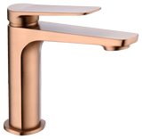 Monomando Lavabo Nápoles Oro Rosa Cepillado
