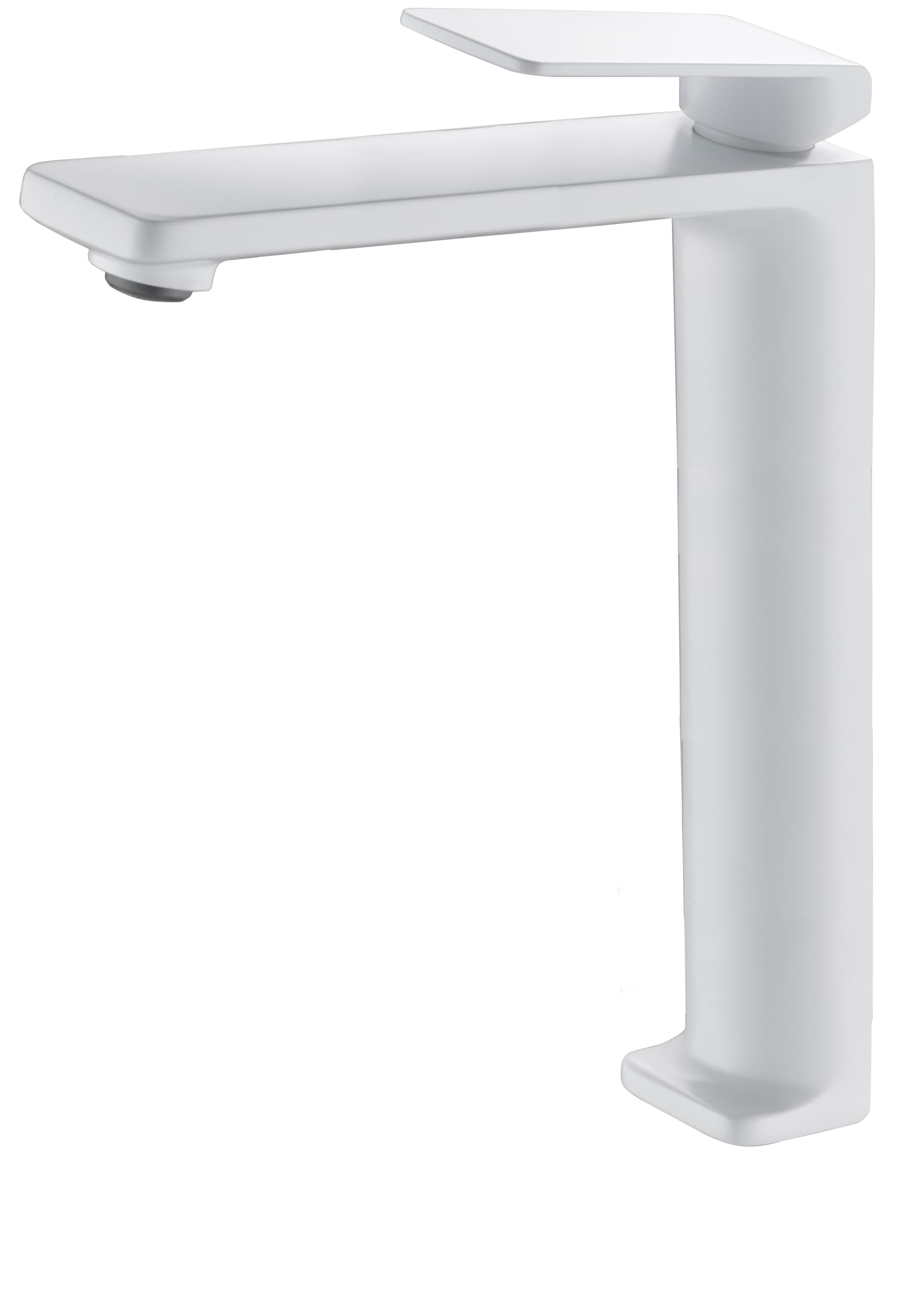 Monomando Lavabo Extra-Alto Fiyi Blanco Mate