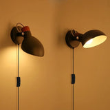 Led Bulb Plug In Wall light With On Off Switch Lamp