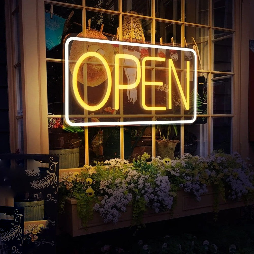 LED Neon Lights, OPEN Wall Sign