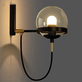 Modern And Simple Glass Ball LED Wall Lamp