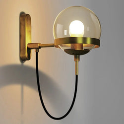 Modern And Simple Glass Ball LED Wall Lamp