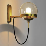 Modern And Simple Glass Ball LED Wall Lamp