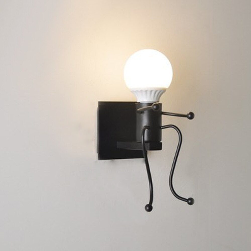 Modern Creative Cartoon Robot Wall Lamp