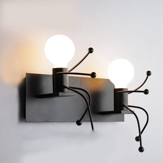 Modern Creative Cartoon Robot Wall Lamp