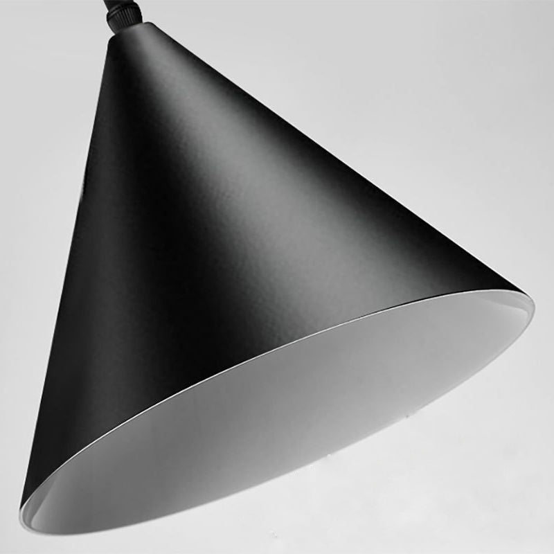 Modern Wire Geometric Led Bedside Hanging Lamp