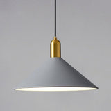 Modern Painted Grey Pendant Light