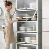 Multi-Level Storage Cabinet Utensil Organizer