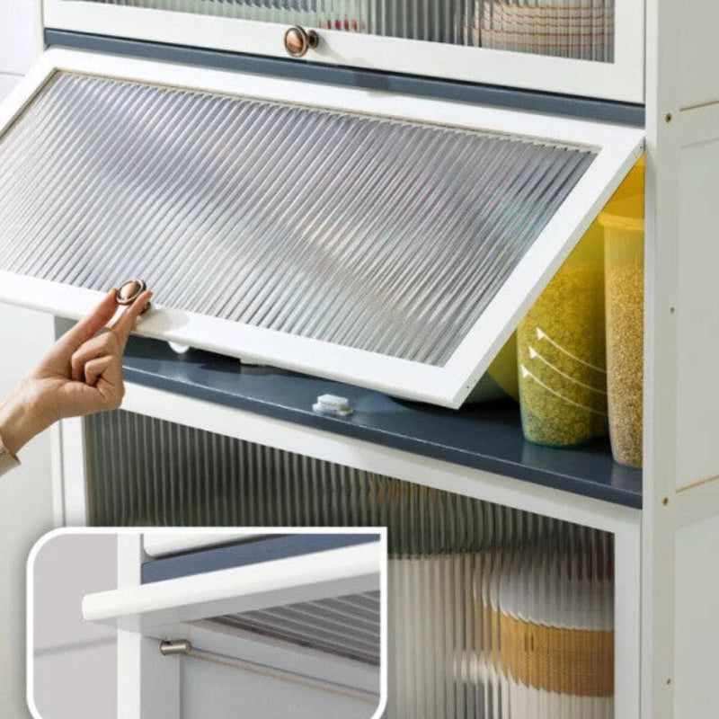 Multi-Level Storage Cabinet Utensil Organizer