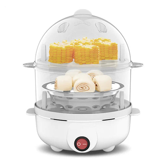 Multifunction Double Layer Electric Egg Boiler