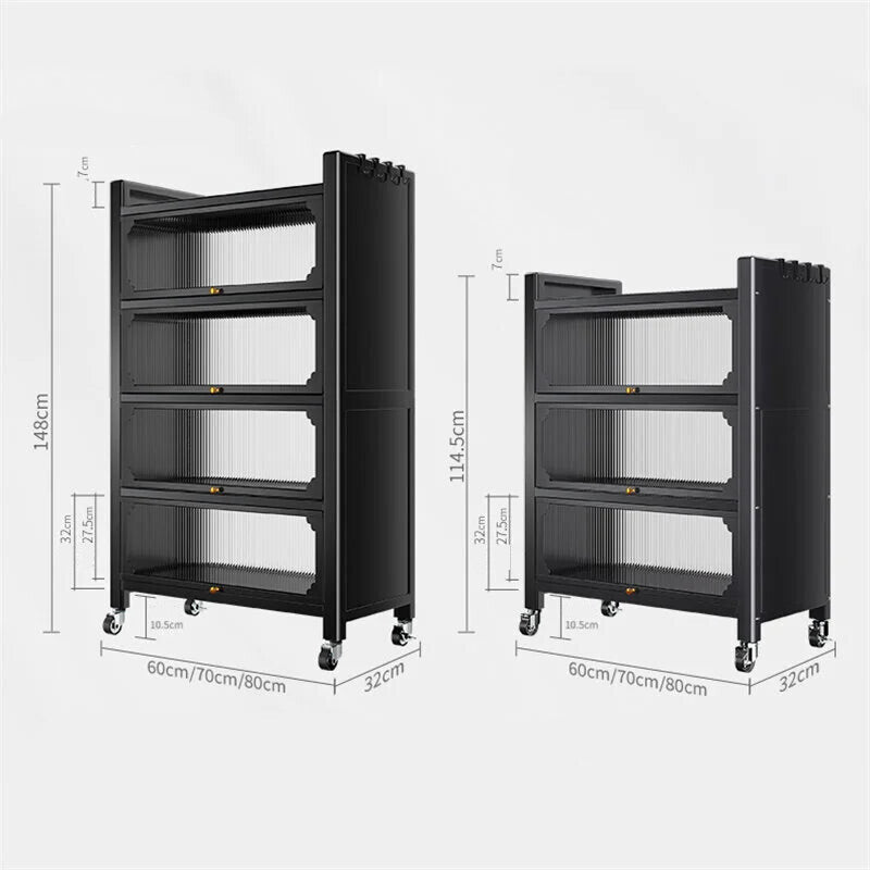 Multifunctional Multi-Layer Storage Cabinet
