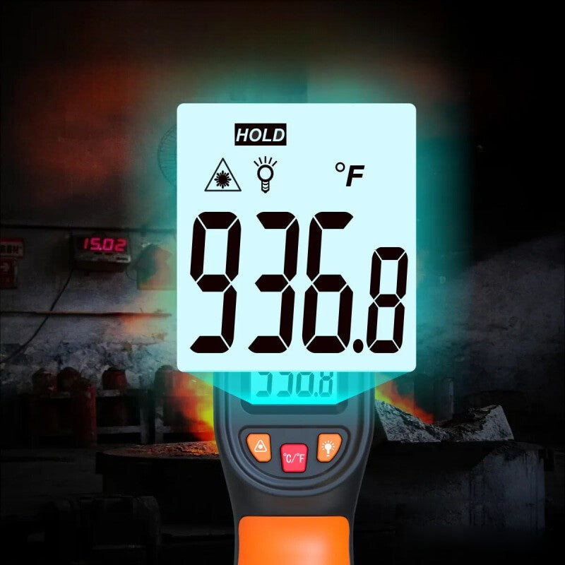 Portable Infrared Thermometer Laser Temperature Reading