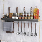 Punch-Free Wall Shelf Storage Space Organizer