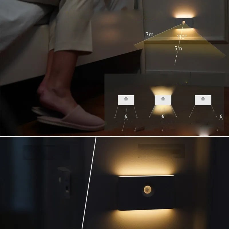 Rechargeable Smart Link Motion Sensor Wall LED Night Light