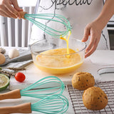 Silicone Hand Blender with Stainless Steel Stirring Rod