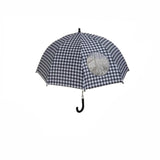 Small Transparent Semi-Automatic Umbrella