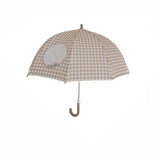 Small Transparent Semi-Automatic Umbrella